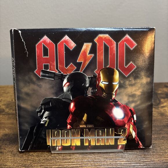 Other - AC/DC – Iron Man 2 Soundtrack CD 2010 Marvel Movie Rock Album